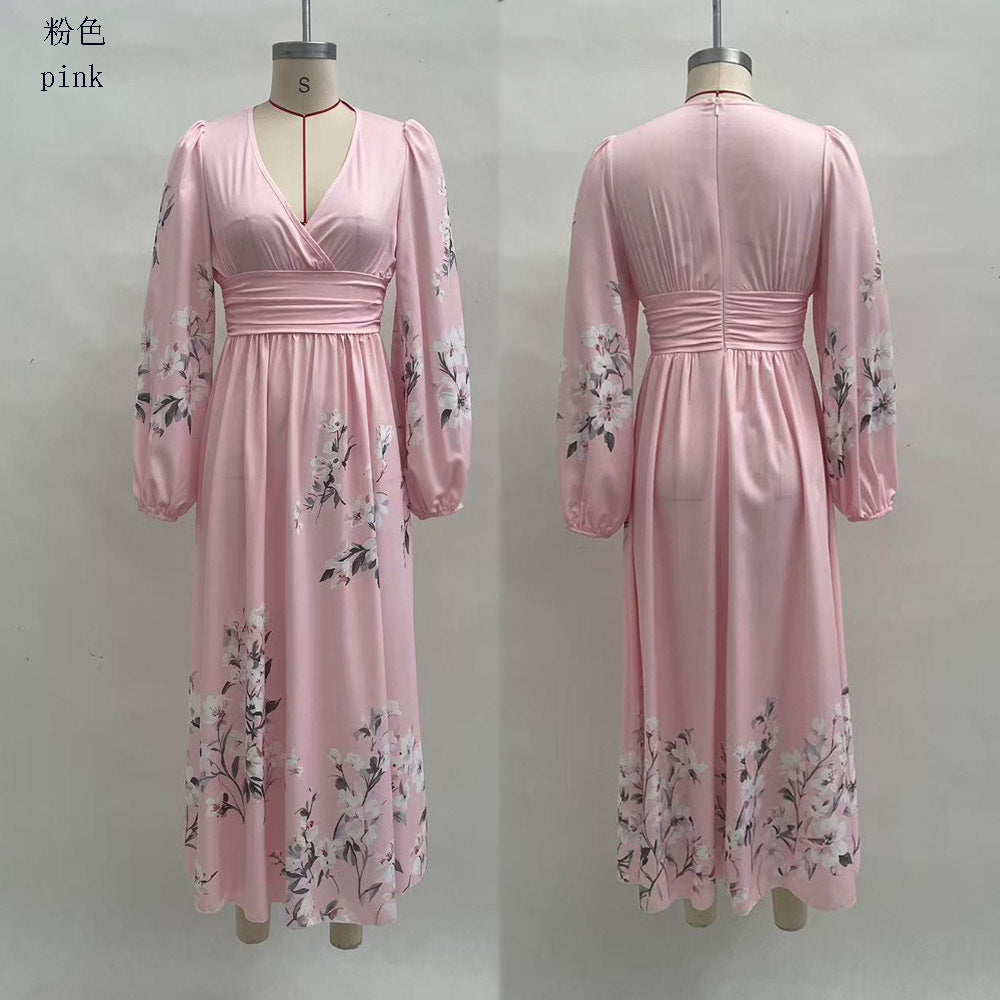 MOREAU LYON | ROBE MIDI FLORALE AÉRIENNE POUR FEMMES