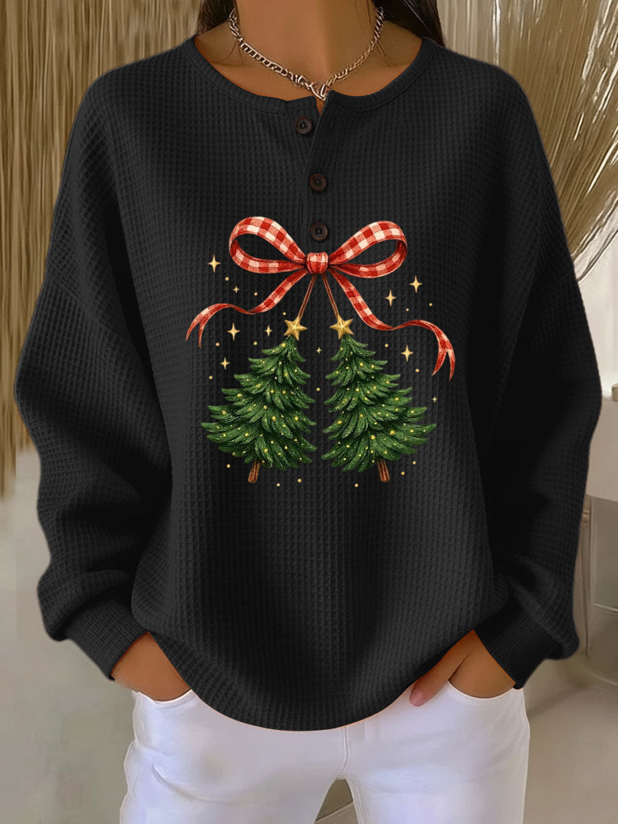 VIDAL BORDEAUX | PULL EN TRICOT GAUFRE POUR FEMMES