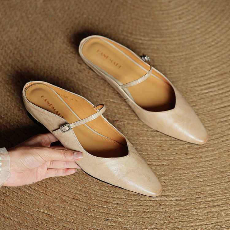 MOREAU LYON | MULES À POINTE POUR FEMMES