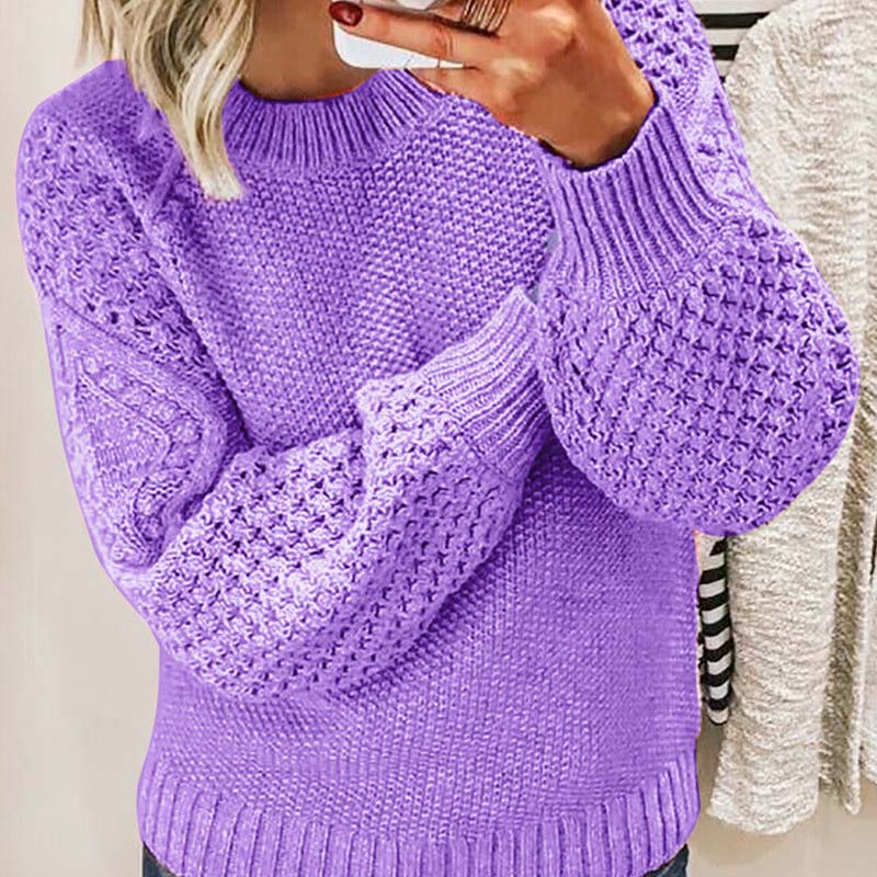 VIDAL BORDEAUX | PULL EN MAILLE POUR FEMME