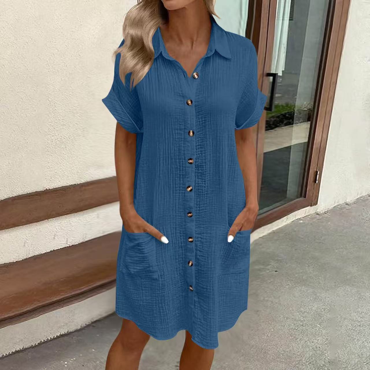 MOREAU LYON | ROBE CHEMISE ANCIENNE POUR FEMMES
