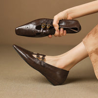 Etta | Mules à double bride avec perforations