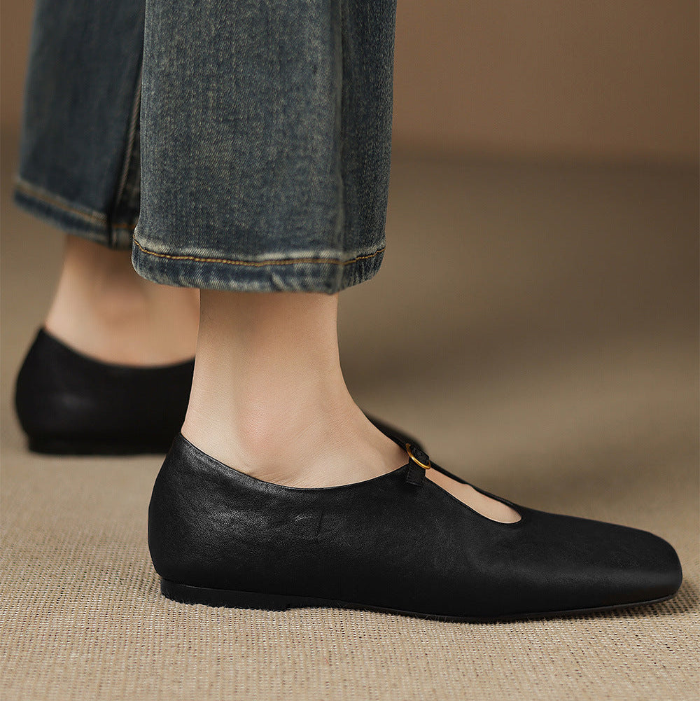 Eleanor | Ballerines Mary Jane à T
