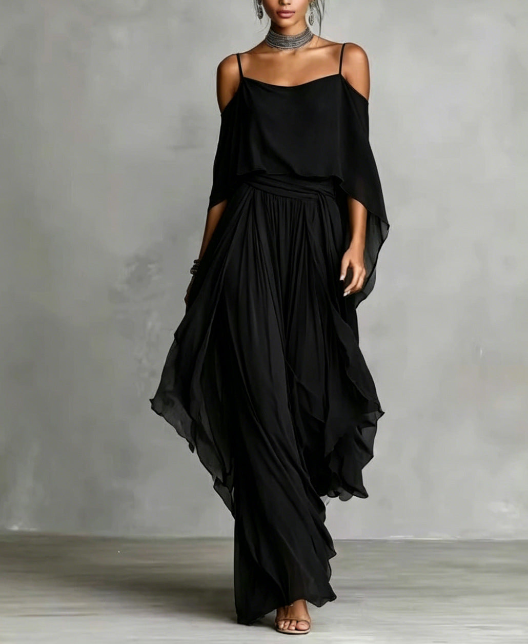 MOREAU LYON | ENSEMBLE ÉLÉGANT EN CHIFFON POUR FEMMES