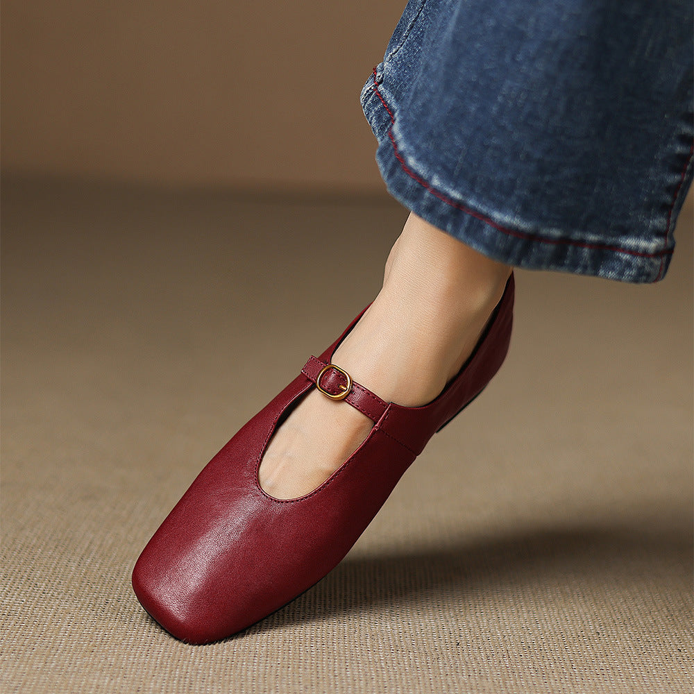 Eleanor | Ballerines Mary Jane à T