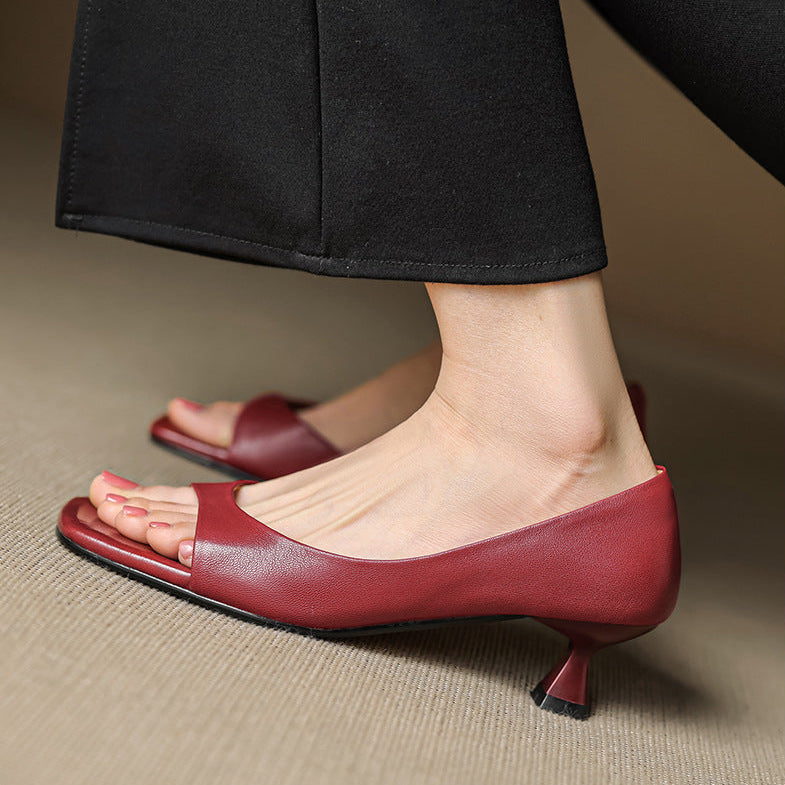 Delaney | Talons à Bout Ouvert