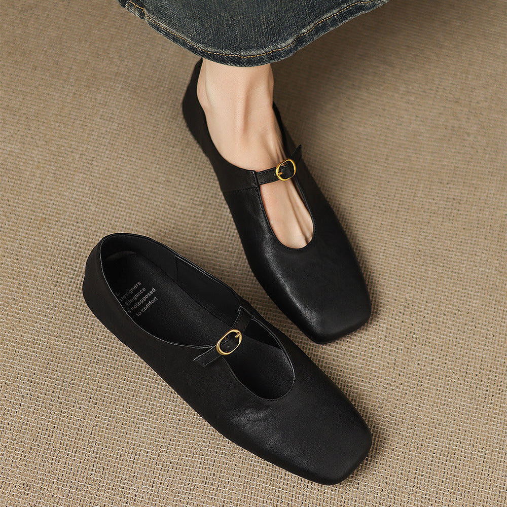 Eleanor | Ballerines Mary Jane à T