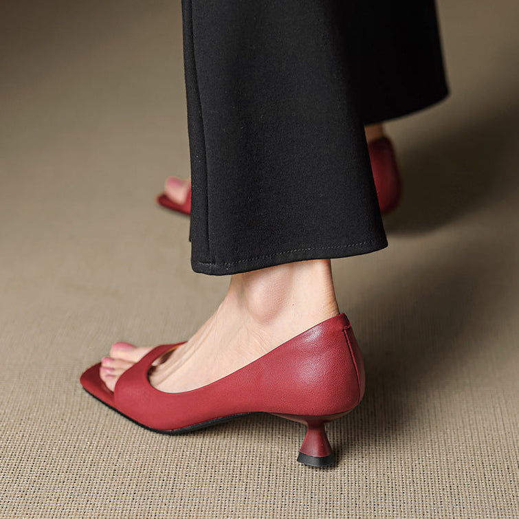Delaney | Talons à Bout Ouvert