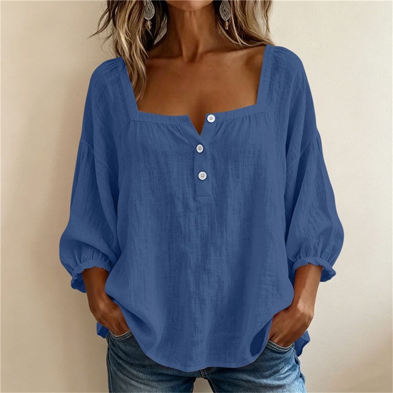 VIDAL BORDEAUX | BLOUSE EN LIN POUR FEMME