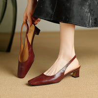 Marion Reeve | Talons Slingback Raffinés