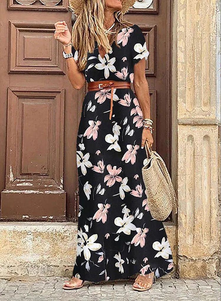 MOREAU LYON | ROBE IMPRIMÉE POUR FEMMES