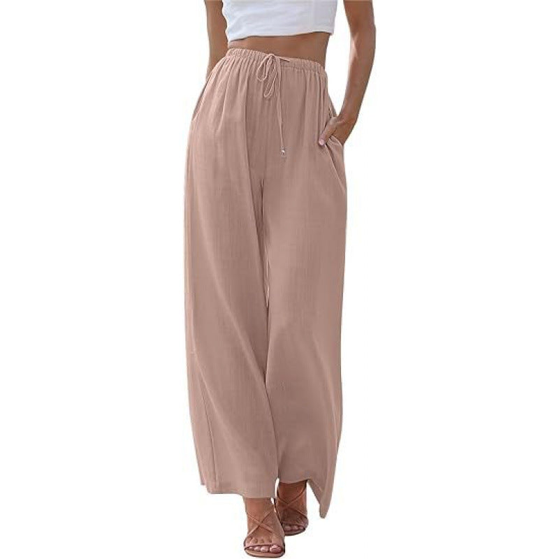 MOREAU LYON | PANTALONS CLASSIQUES À JAMBES LARGES POUR FEMMES