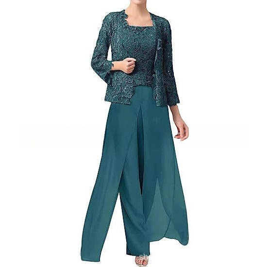 MOREAU LYON | ÉLÉGANTE ENSEMBLE PANTALON EN MOUSSELINE POUR FEMME