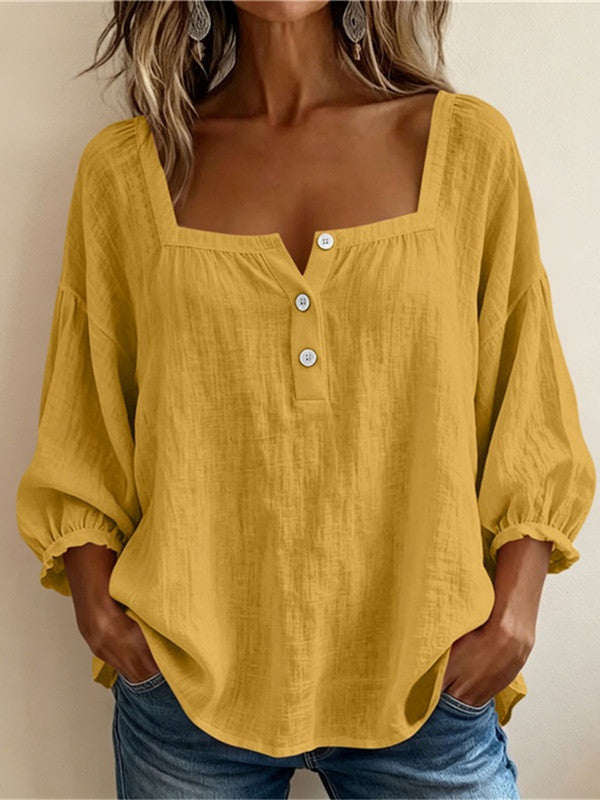VIDAL BORDEAUX | BLOUSE EN LIN POUR FEMME