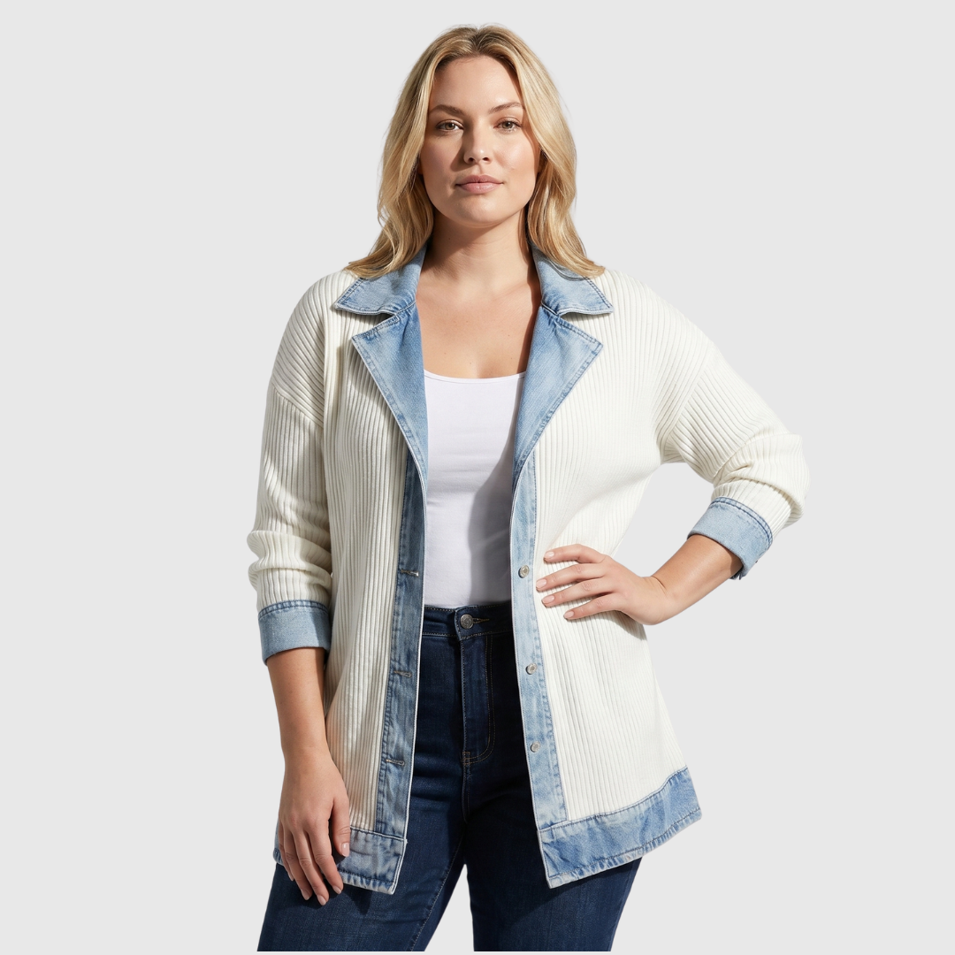 VIDAL BORDEAUX | VESTE EN DENIM POUR FEMMES