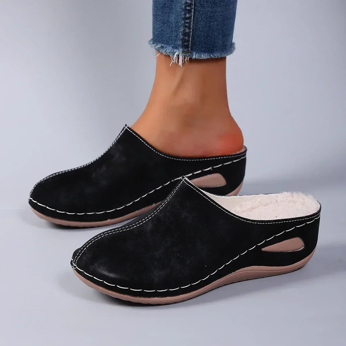 Élise™ | Chaussons orthopédiques chauds pour un confort quotidien