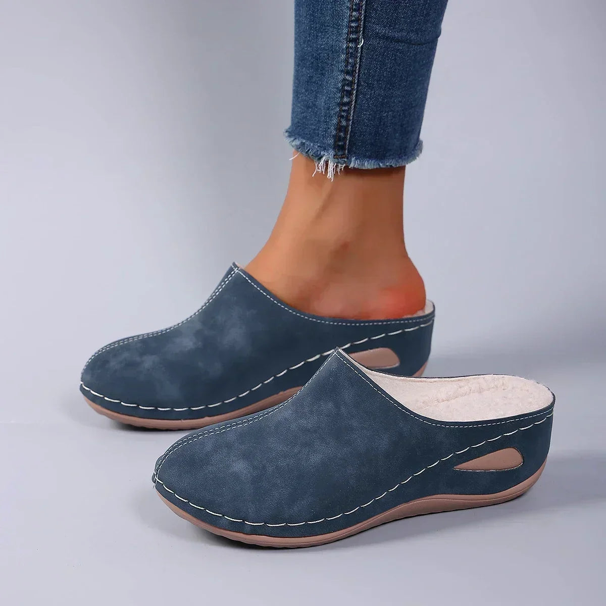 Élise™ | Chaussons orthopédiques chauds pour un confort quotidien