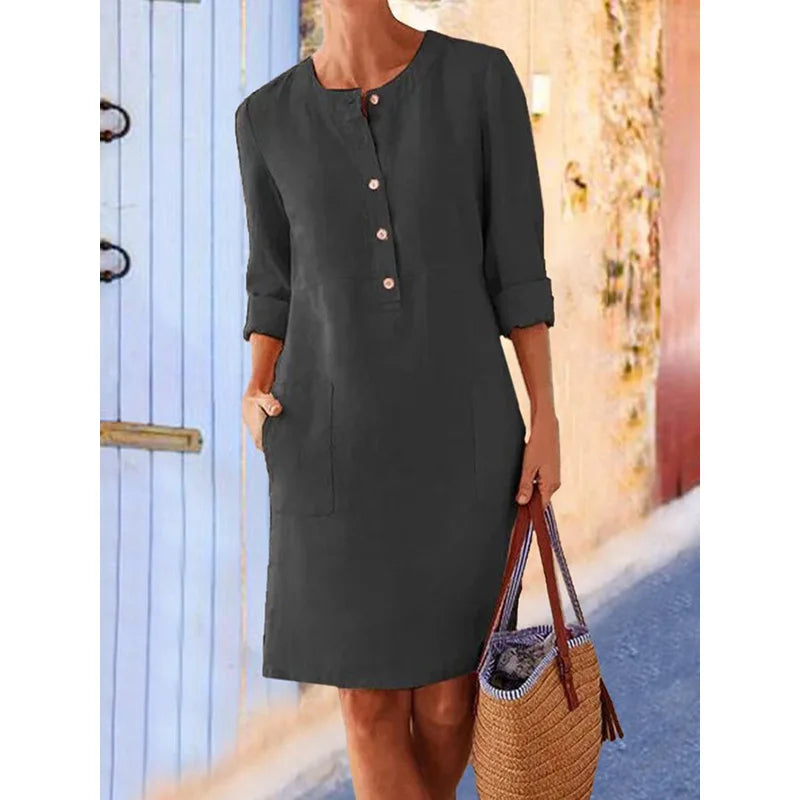 MOREAU LYON | ROBE TUNIQUE ANCIENNE POUR FEMMES