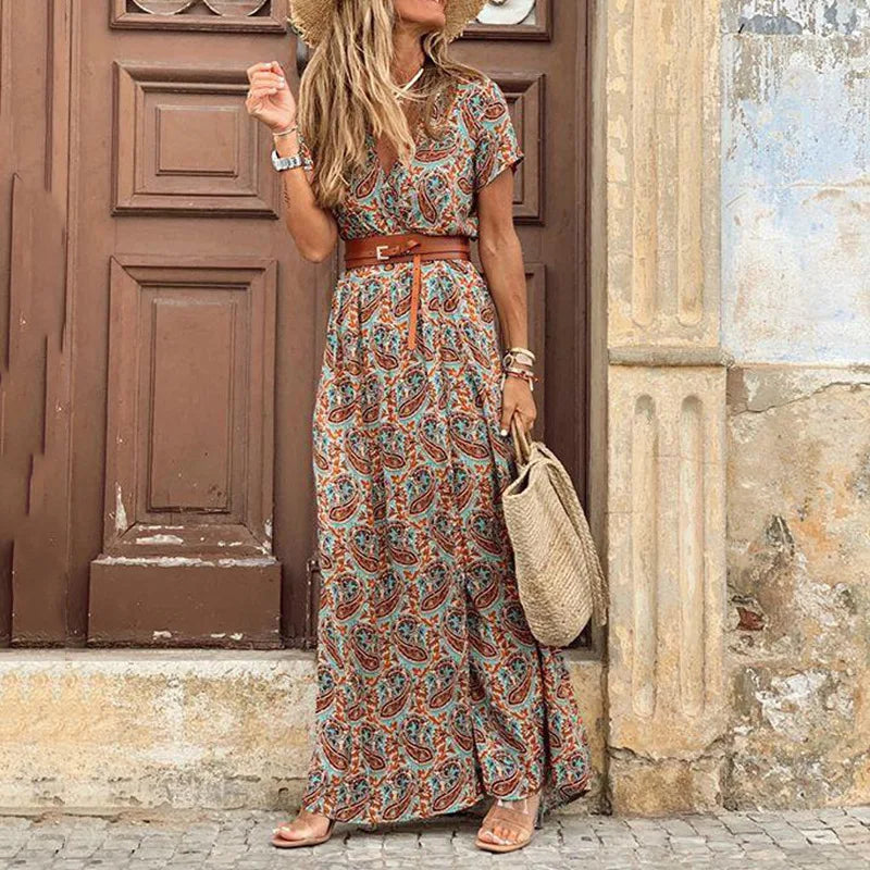 MOREAU LYON | ROBE IMPRIMÉE POUR FEMMES