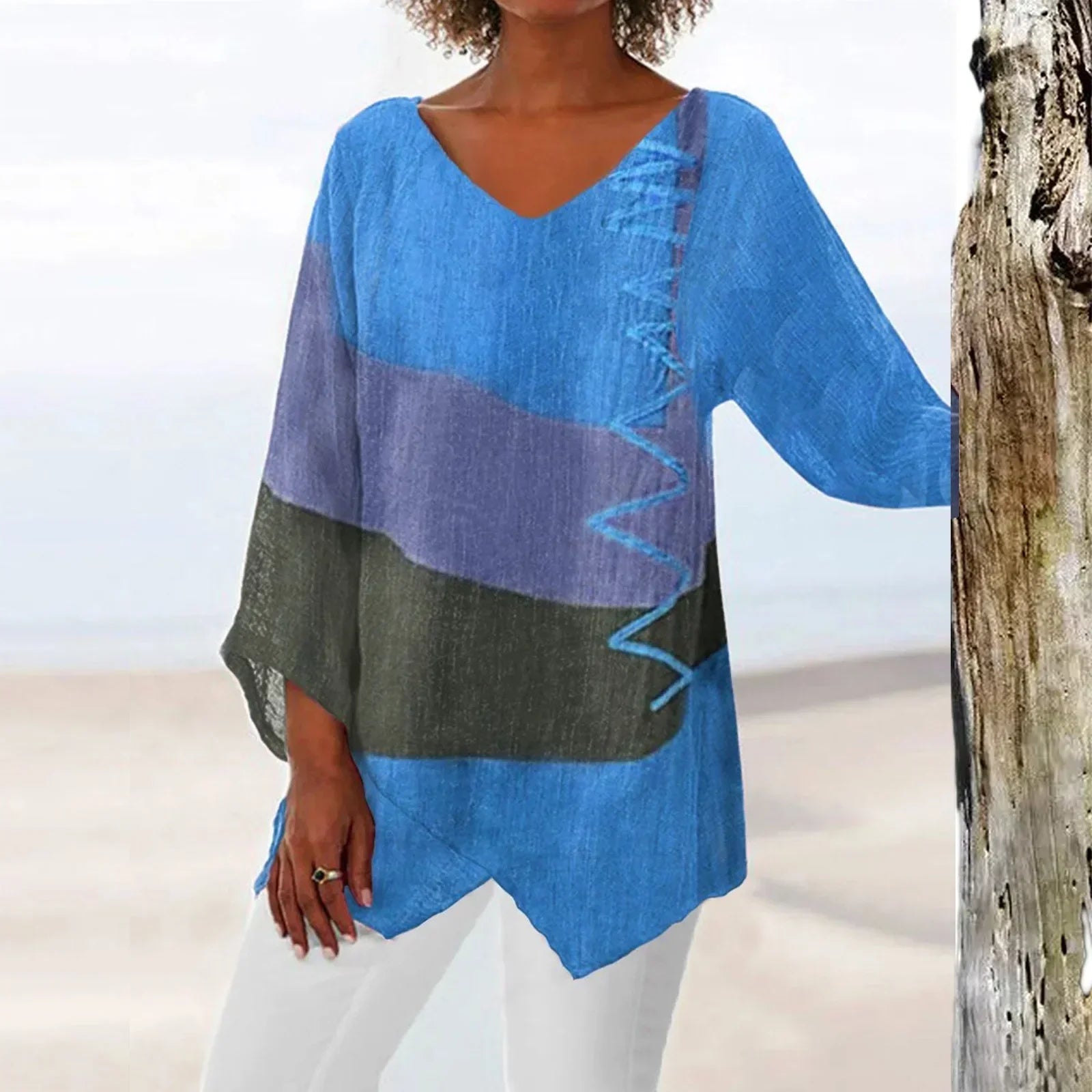 VIDAL BORDEAUX | BLOUSE ÉLÉGANCE D'ÉTÉ POUR FEMME