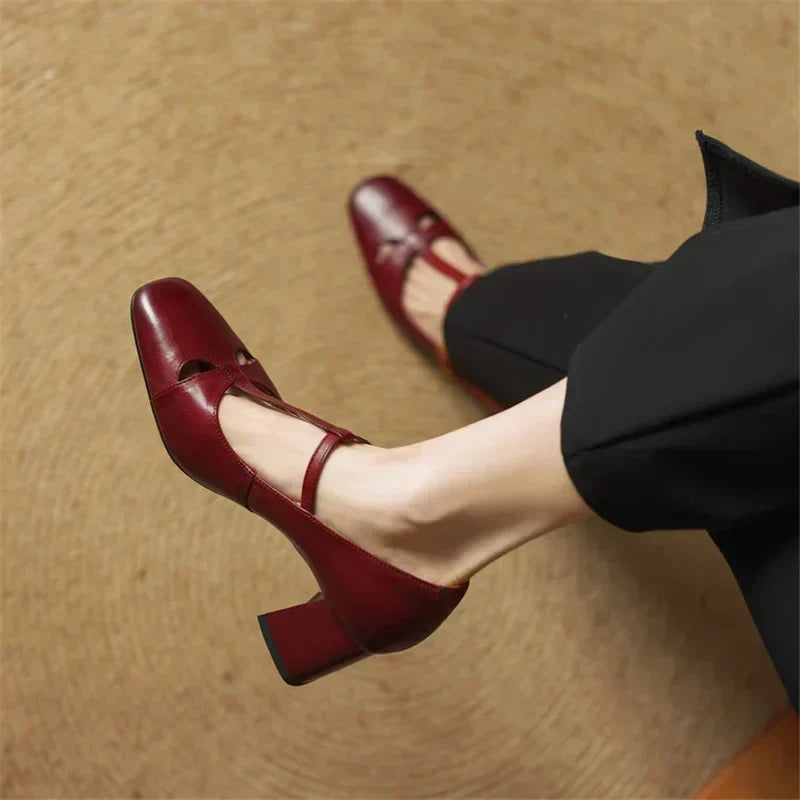 Elena | Talons T-Strap Intemporels