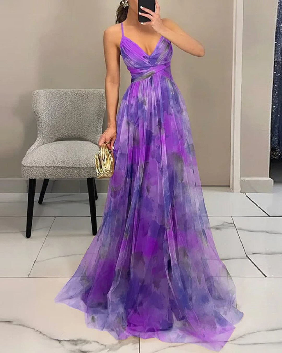 MOREAU LYON | ROBE MAXI FLORALE POUR FEMMES