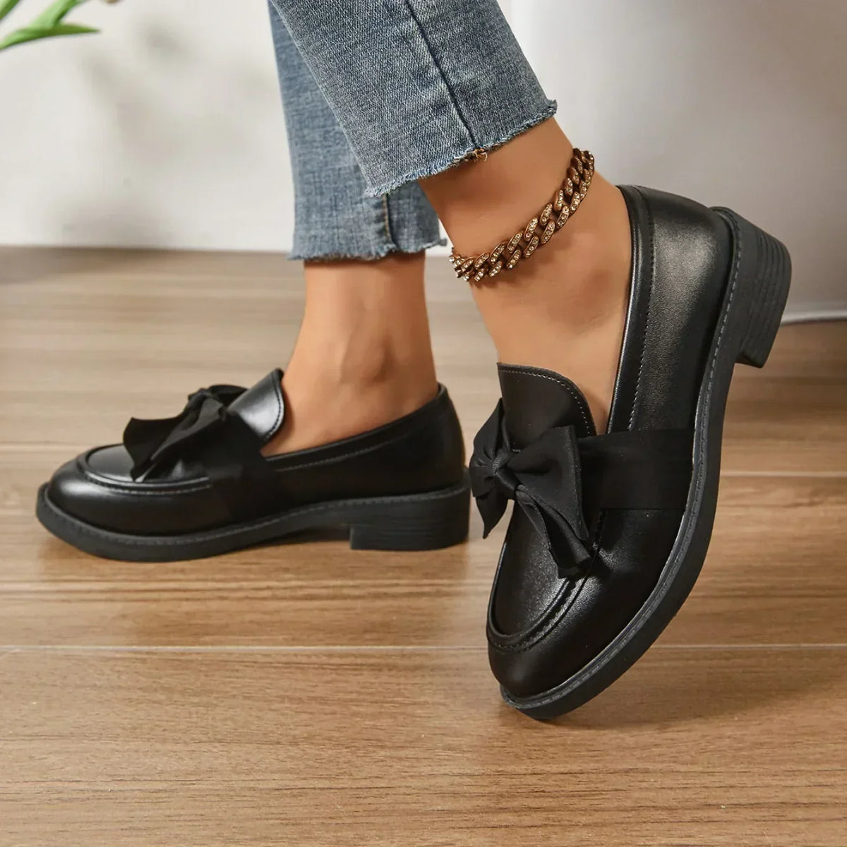 Marielle | Mocassins avec Détail en Nœud