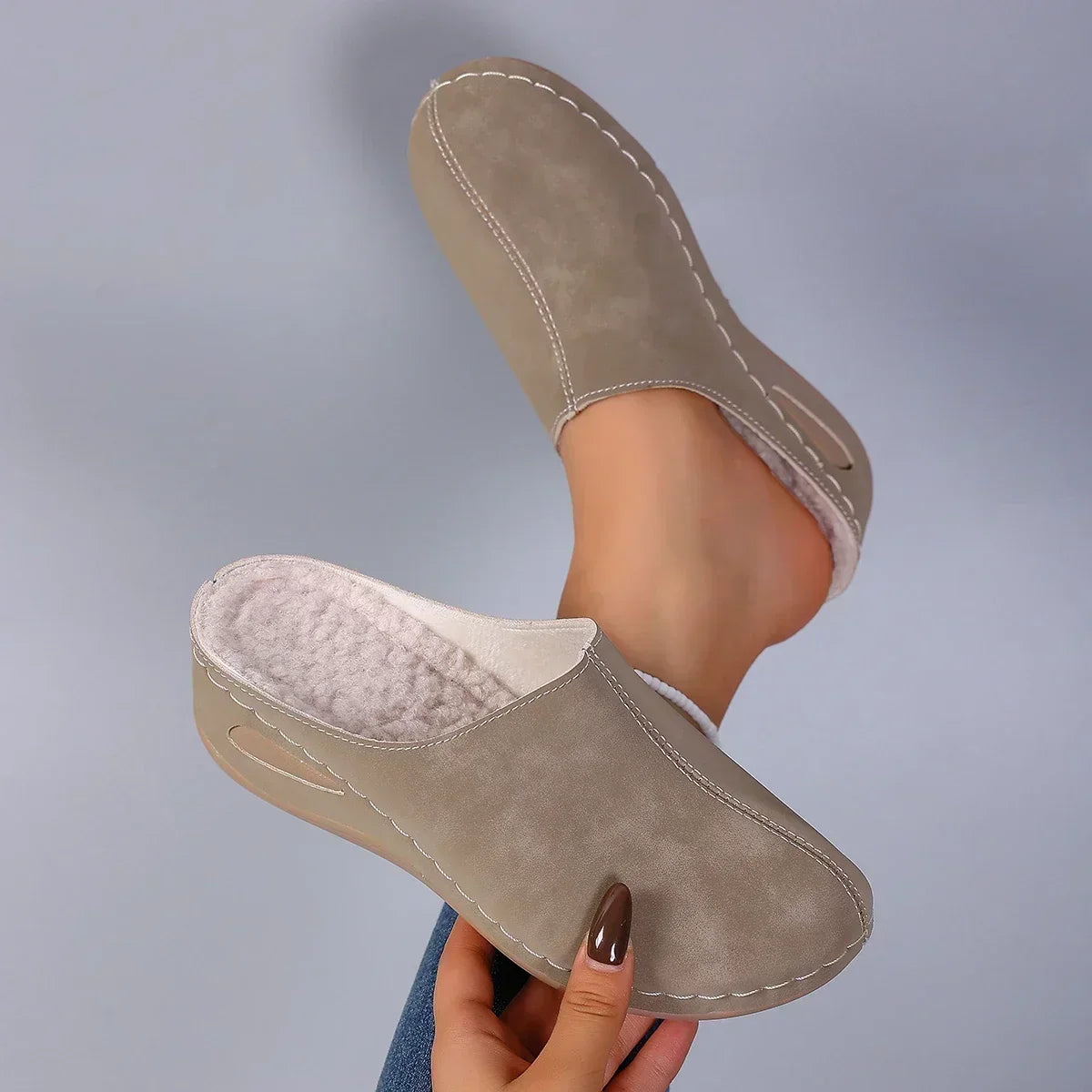 Élise™ | Chaussons orthopédiques chauds pour un confort quotidien