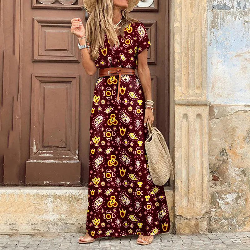 MOREAU LYON | ROBE IMPRIMÉE POUR FEMMES