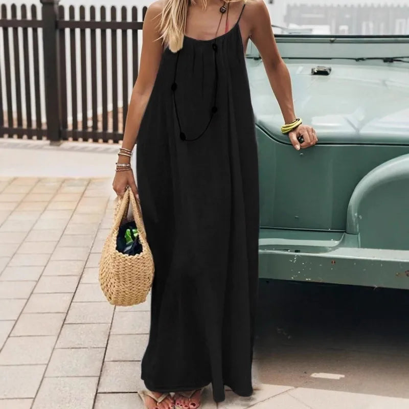 VIDAL BORDEAUX | ROBE SPAGHETTI POUR FEMMES