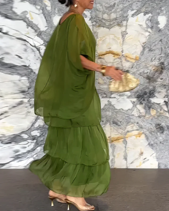 MOREAU LYON | ROBE MAXI FLUIDE POUR FEMMES