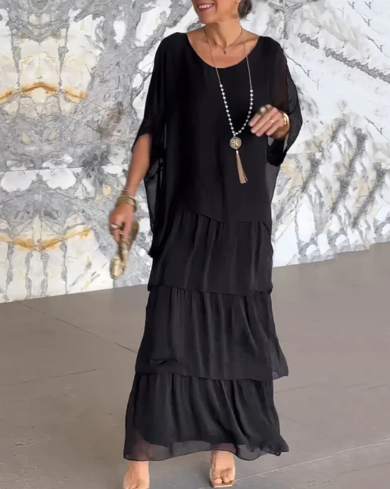 MOREAU LYON | ROBE MAXI FLUIDE POUR FEMMES
