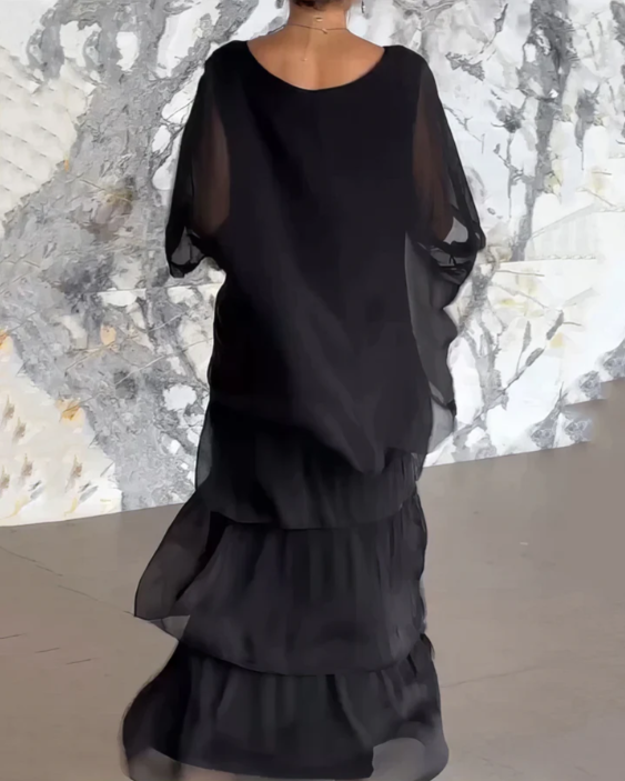 MOREAU LYON | ROBE MAXI FORMELLE CHIC POUR FEMME