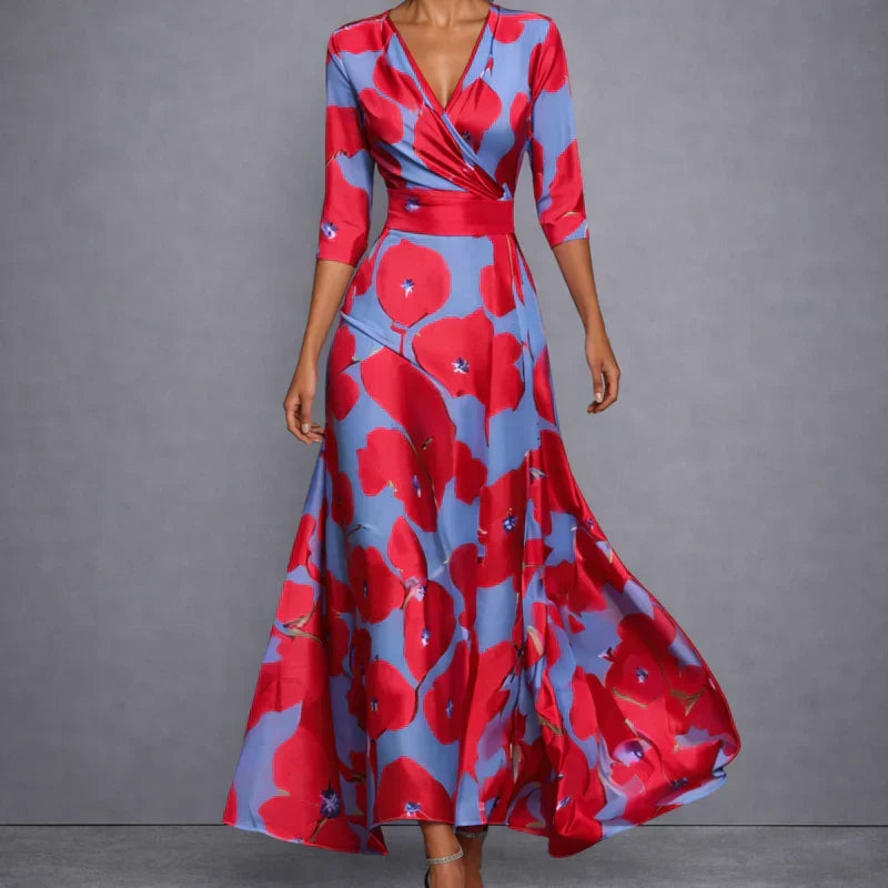 MOREAU LYON | ROBE MAXI COLORÉE POUR FEMMES
