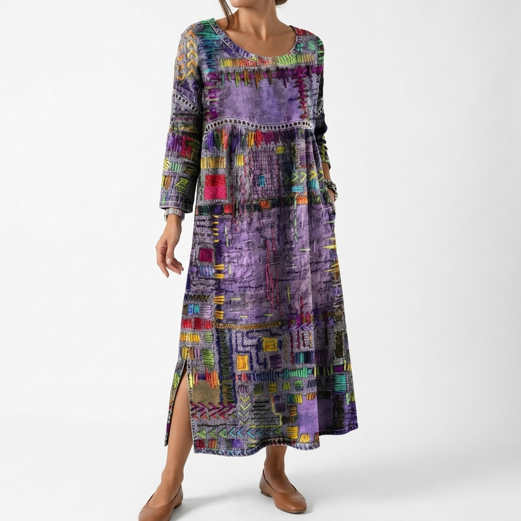 MOREAU LYON | ROBE BOHÈME ARTISTIQUE POUR FEMMES