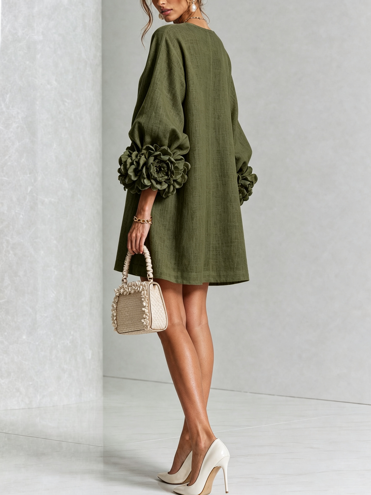 Anouk | Robe Mini à Fleurs