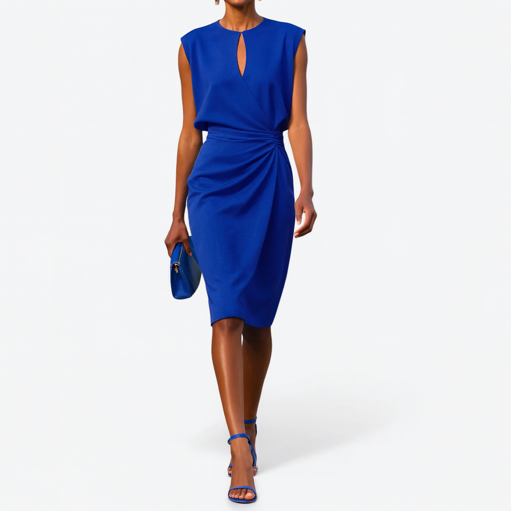 VIDAL BORDEAUX | ROBE DE JOUR ÉLÉGANTE POUR FEMME