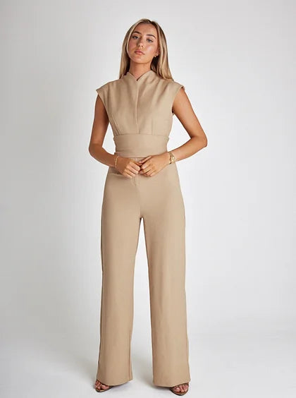 MOREAU LYON | COMBINAISON LARGE SANS MANCHES POUR FEMME