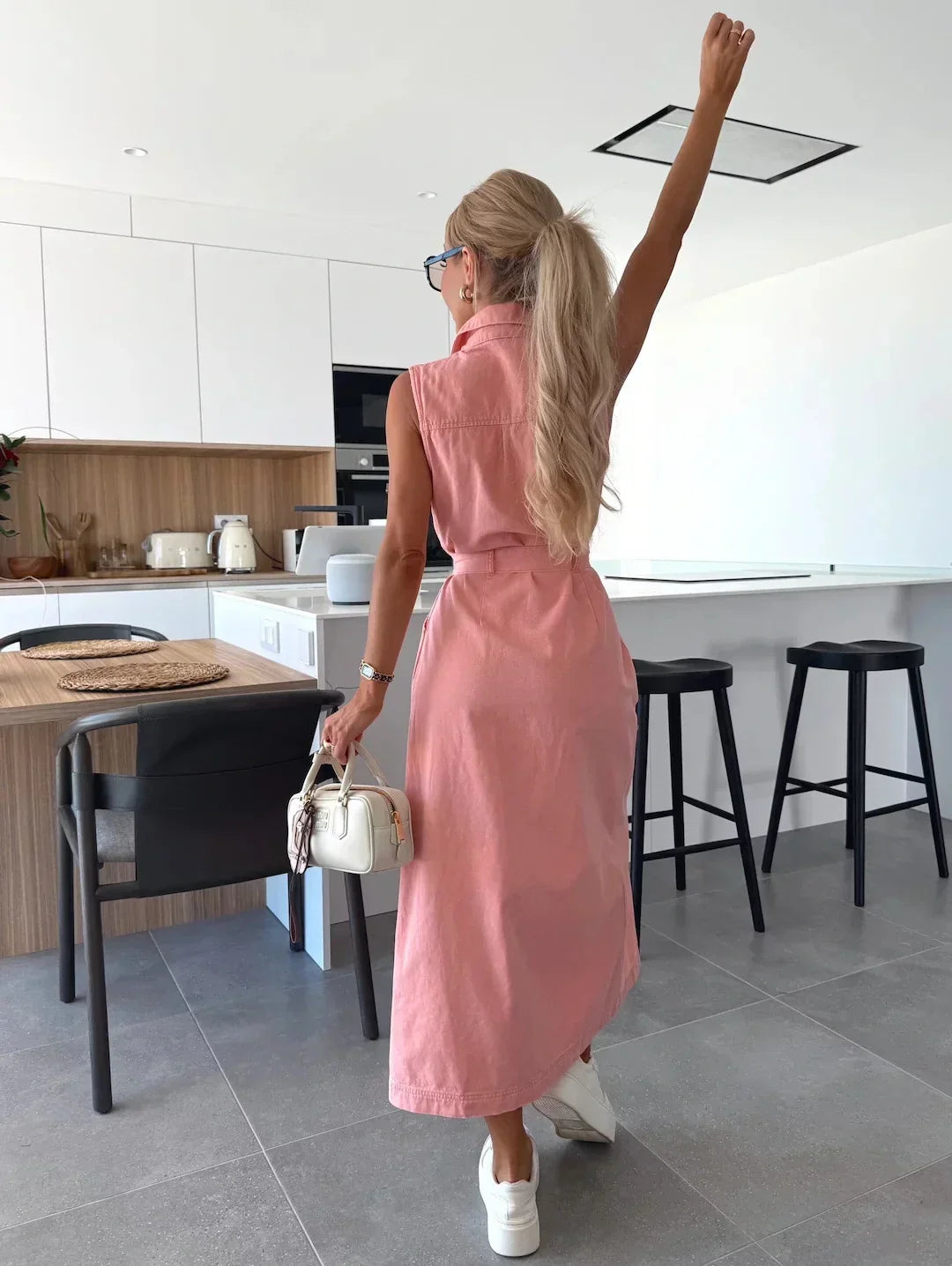 MOREAU LYON | ROBE EN JEAN MODERNE POUR FEMME