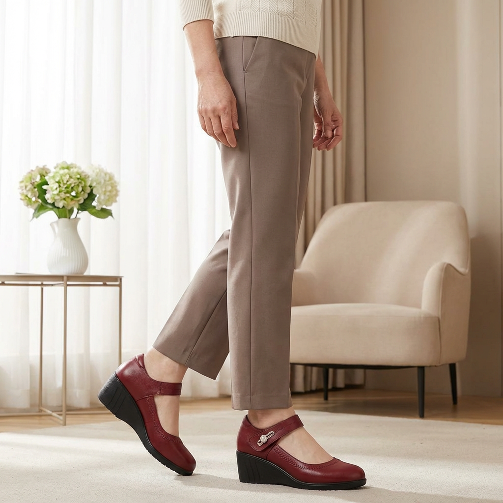 MOREAU LYON | CHAUSSURE COMPENSÉE CHIC POUR FEMMES