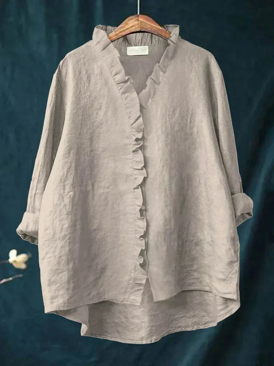 Lily - Blouse Légère avec Volants