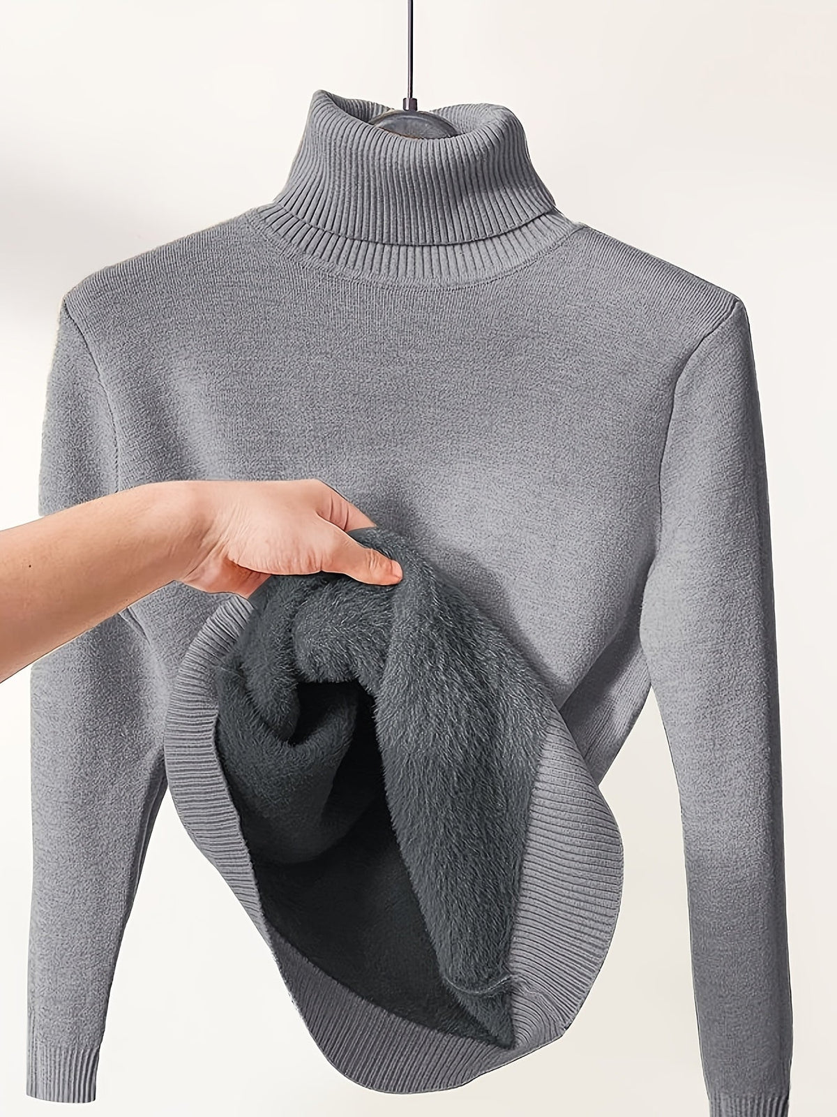 VIDAL BORDEAUX | PULL TUNIQUE COL HAUT POUR FEMMES