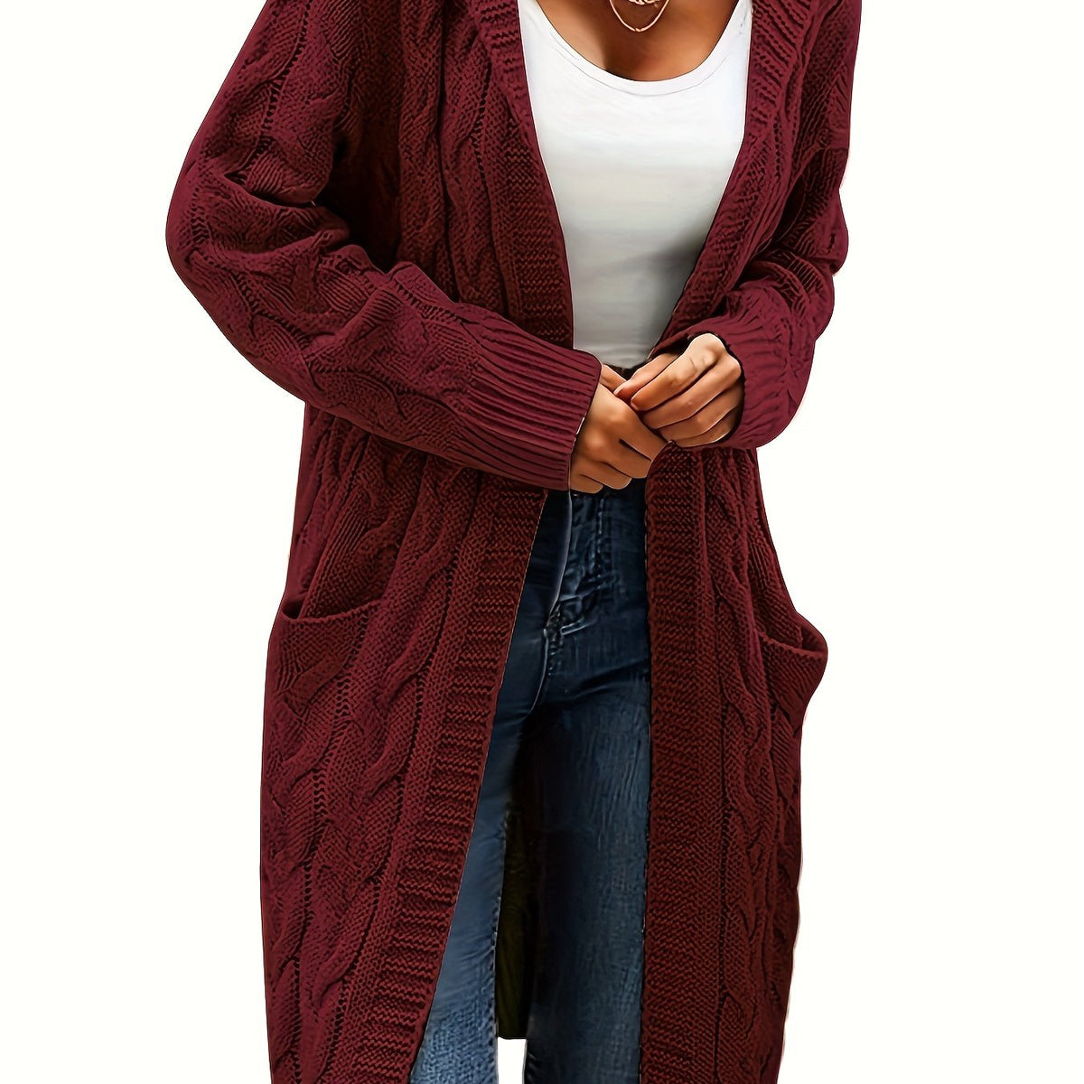 VIDAL BORDEAUX | GILET CHIC TRICOTÉE POUR FEMMES