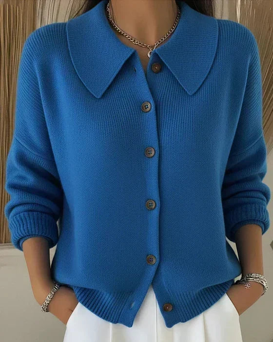 Vespera™ | Cardigan à col polo