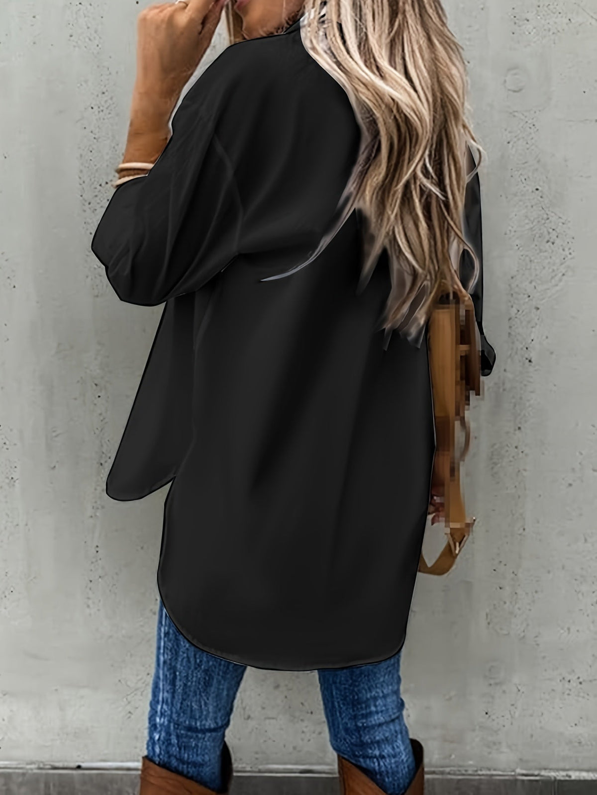 VIDAL BORDEAUX | BLOUSE À MANCHES CHIC QUOTIDIENNE POUR FEMMES