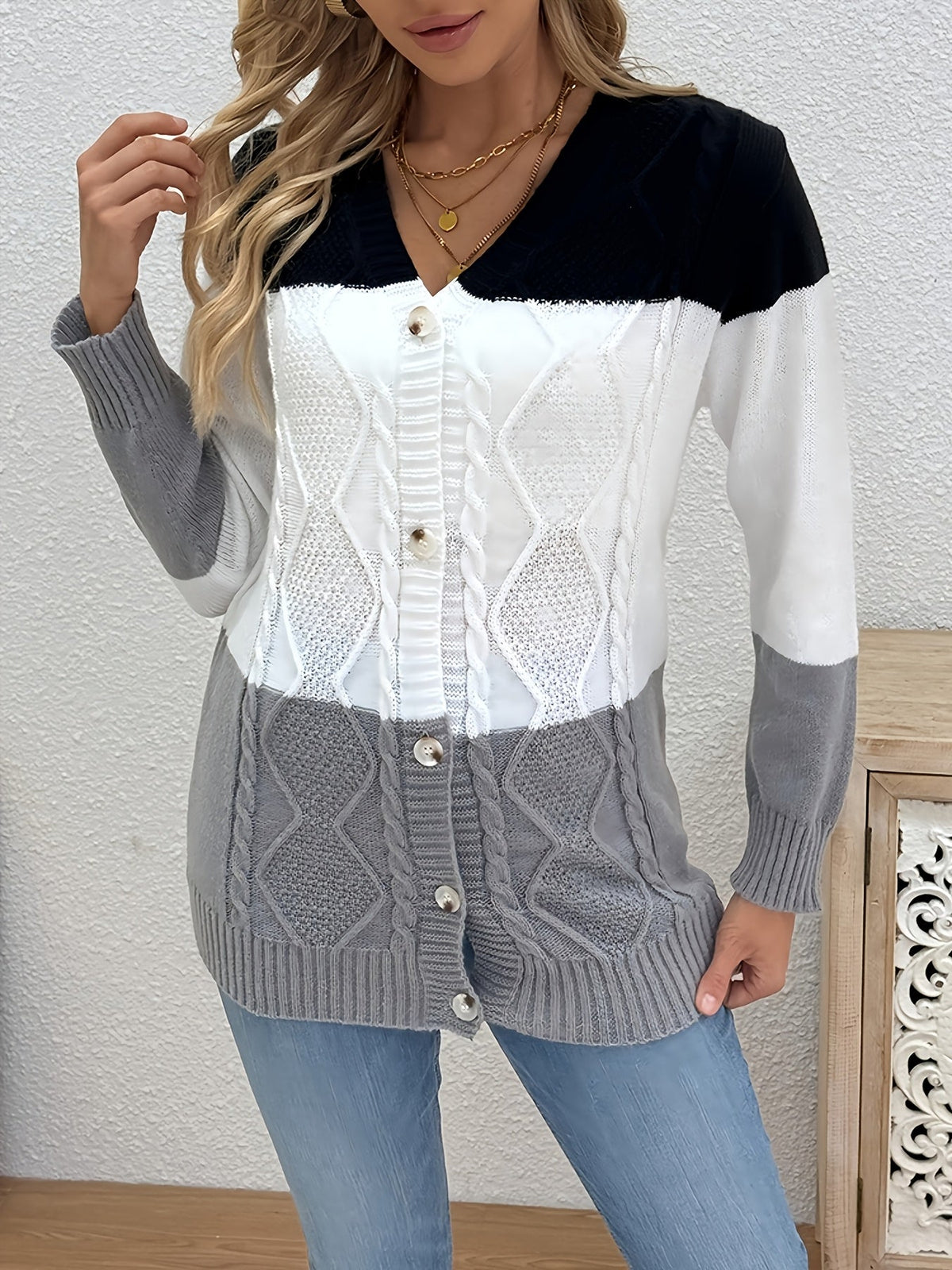 VIDAL BORDEAUX | GILET PATCHWORK POUR FEMMES
