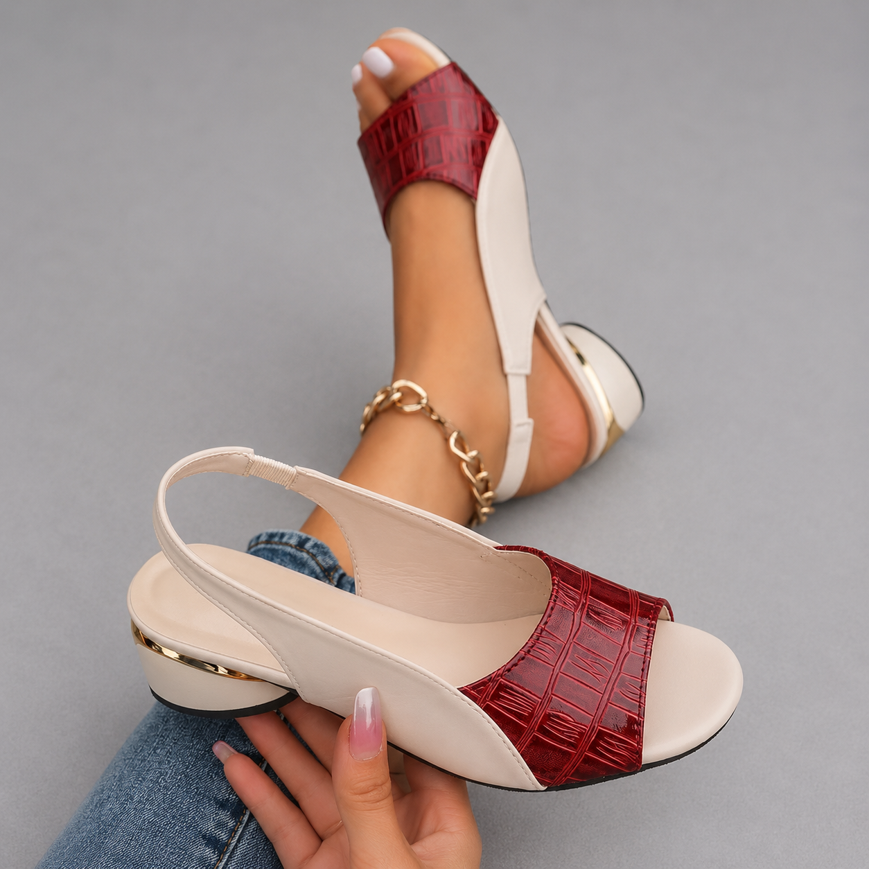 MOREAU LYON | CHIC SANDALES DE SOUTIEN POUR FEMMES
