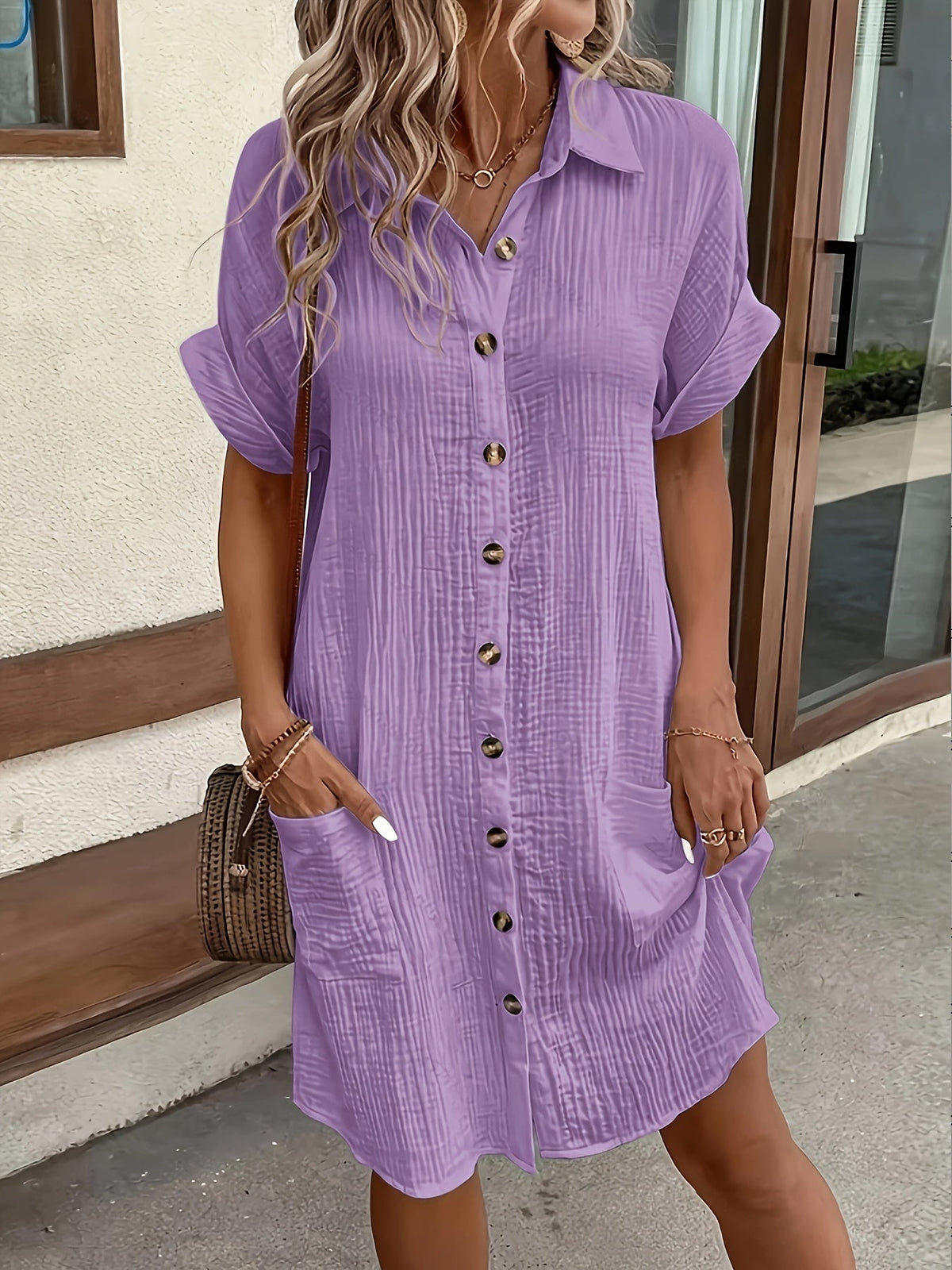 MOREAU LYON | ROBE CHEMISE ANCIENNE POUR FEMMES