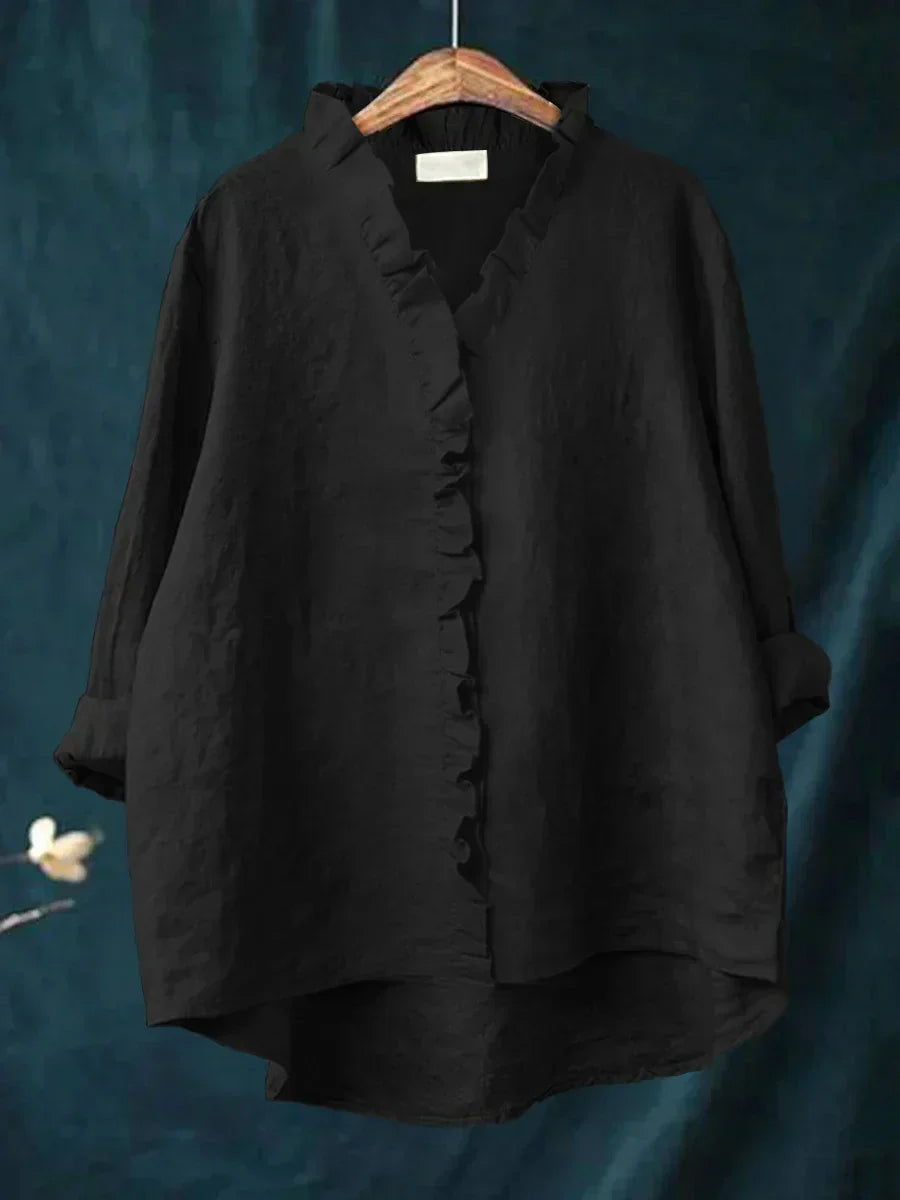Lily - Blouse Légère avec Volants