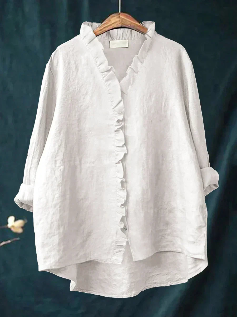 Lily - Blouse Légère avec Volants